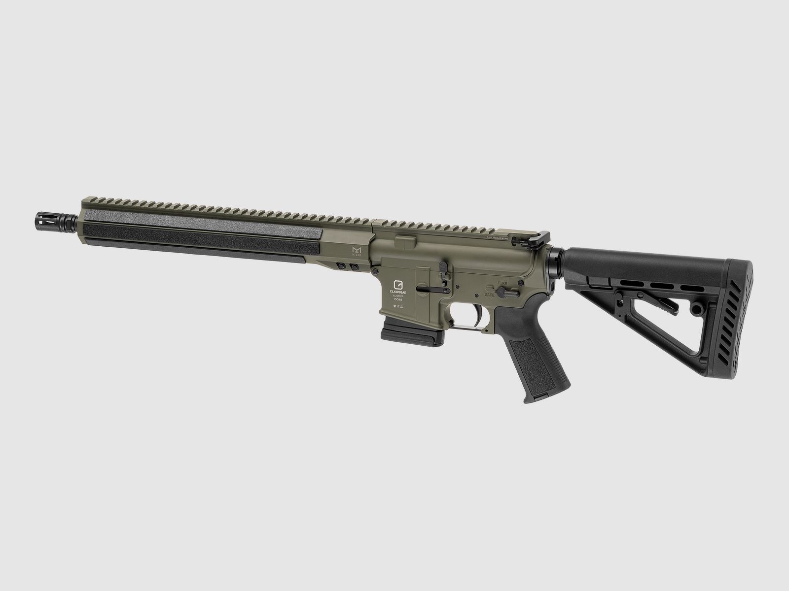 Clawgear CG15 14,5'' Sniper Green .223 REM - Fusil semi-automatique