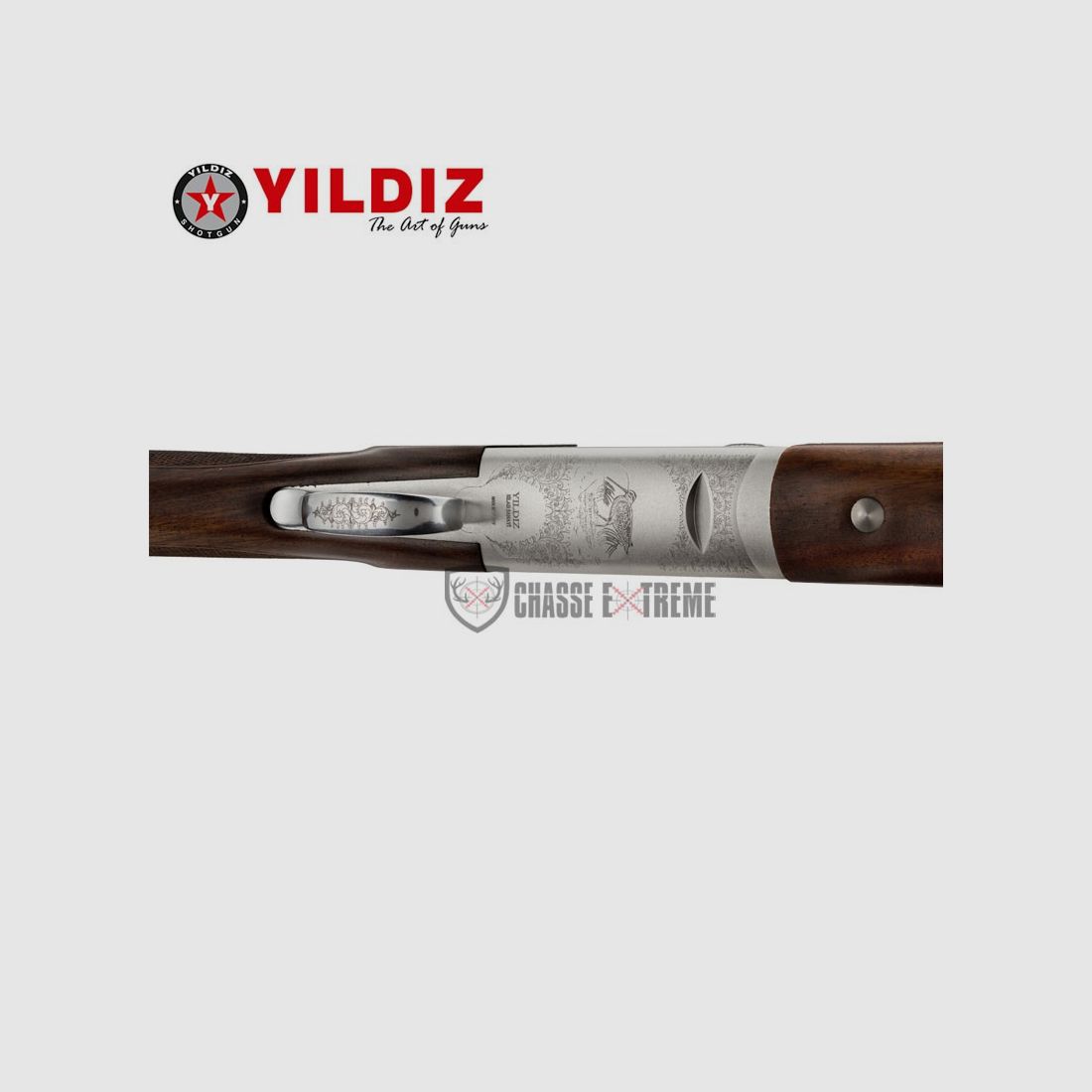 Bockdoppelflinte YILDIZ mit Extracteur, englischer Schaft, 71 cm, Kal. 28/70, Bild 2 von 4