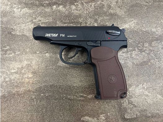 RETAY PM 9mm P.A.K. Schreckschusspistole Makarov PM Nachbau