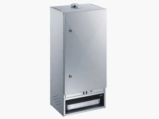 Peetz Fumoir 630015 aus aluminisiertem Stahl 85 cm mit Tür