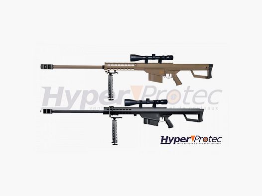 Pacchetto Replica fucile da cecchino airsoft G31C Barrett M82 completamente attrezzato