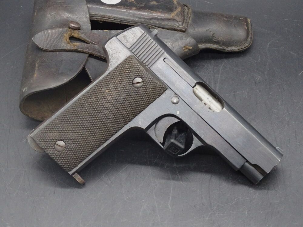 Pistole PGH Suhl Mod. unbekannt Kaliber 7,65mm Brow. Sammlerwaffe Hersteller ?