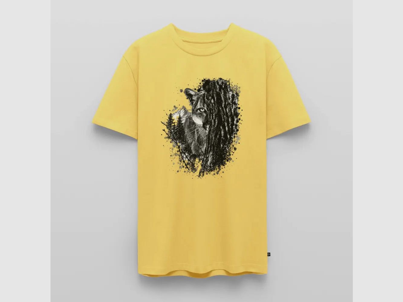 PUMA Men´s Premium T-Shirt „Lauernder Puma"