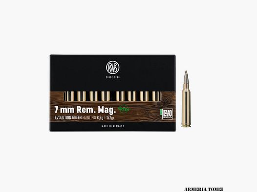 RWS – 7mm Rem. Mag. EVOLUTION GREEN HUNTING 8,2g | 127gr