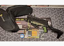 Pistolen-Armbrust "Snake Hunter" 7Schuß Magazin/Red Dot/Tasche-NEU!