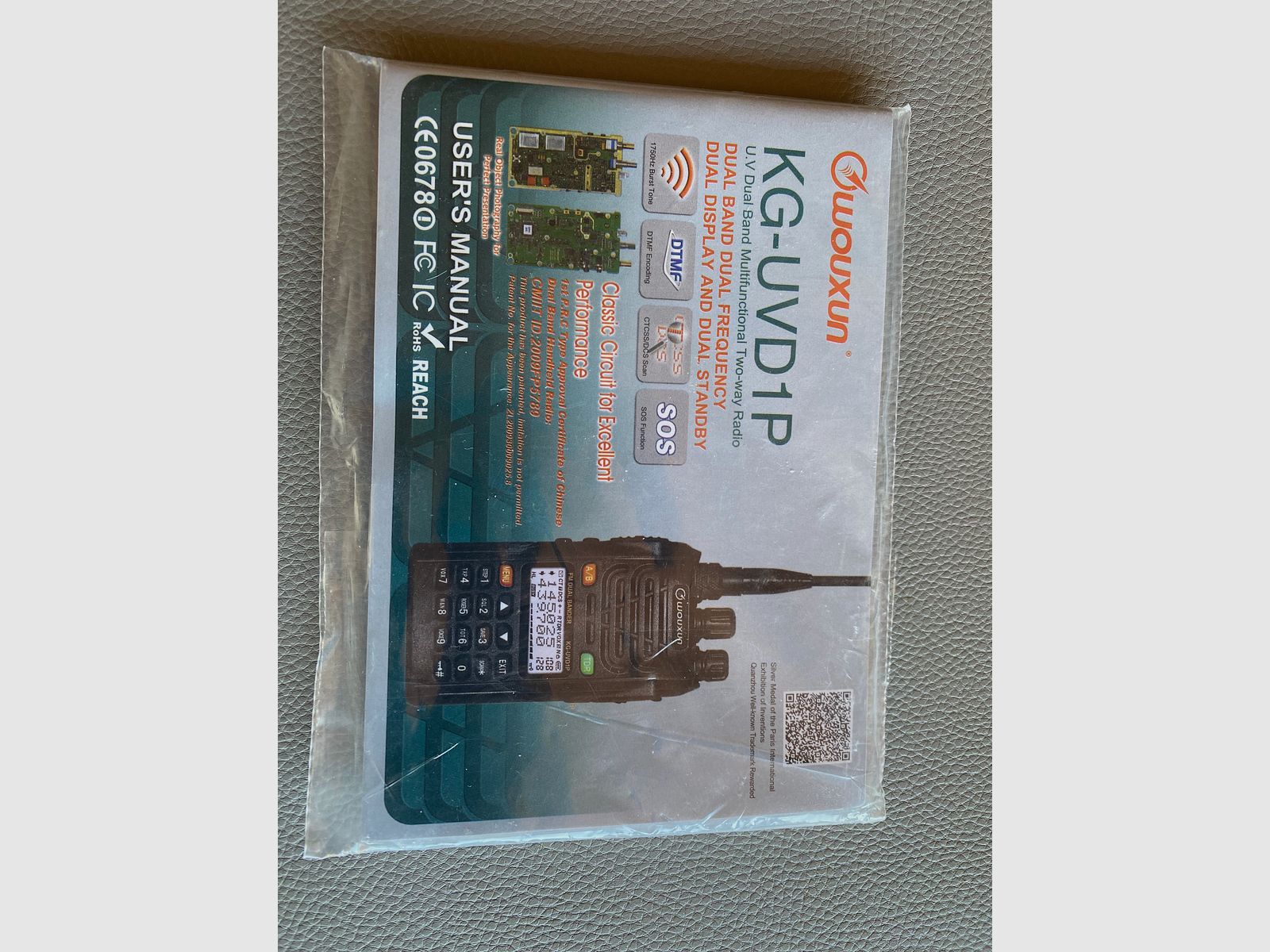 WOUXUN Handfunkgerät KG-UVD1P 