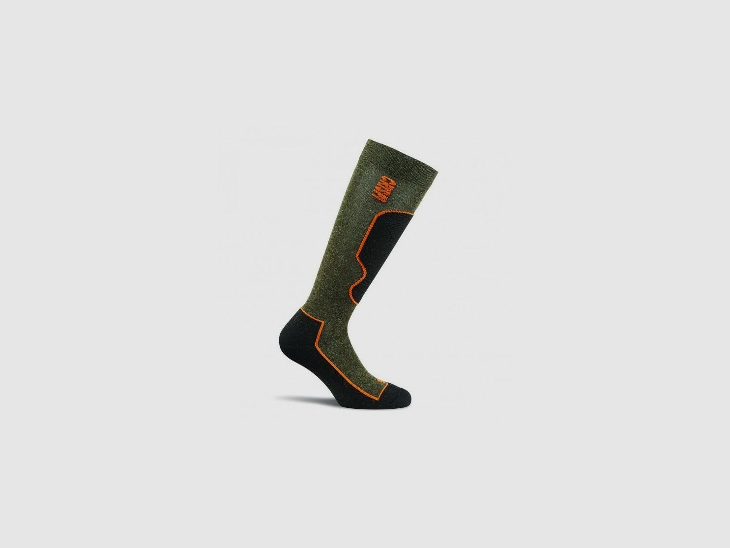 CRISPI OUTDOOR SOCKEN EGO 662 GRÜN/ORANGE NEUTRAL