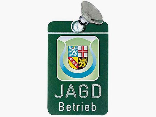 Autoschild Alu, Saarland