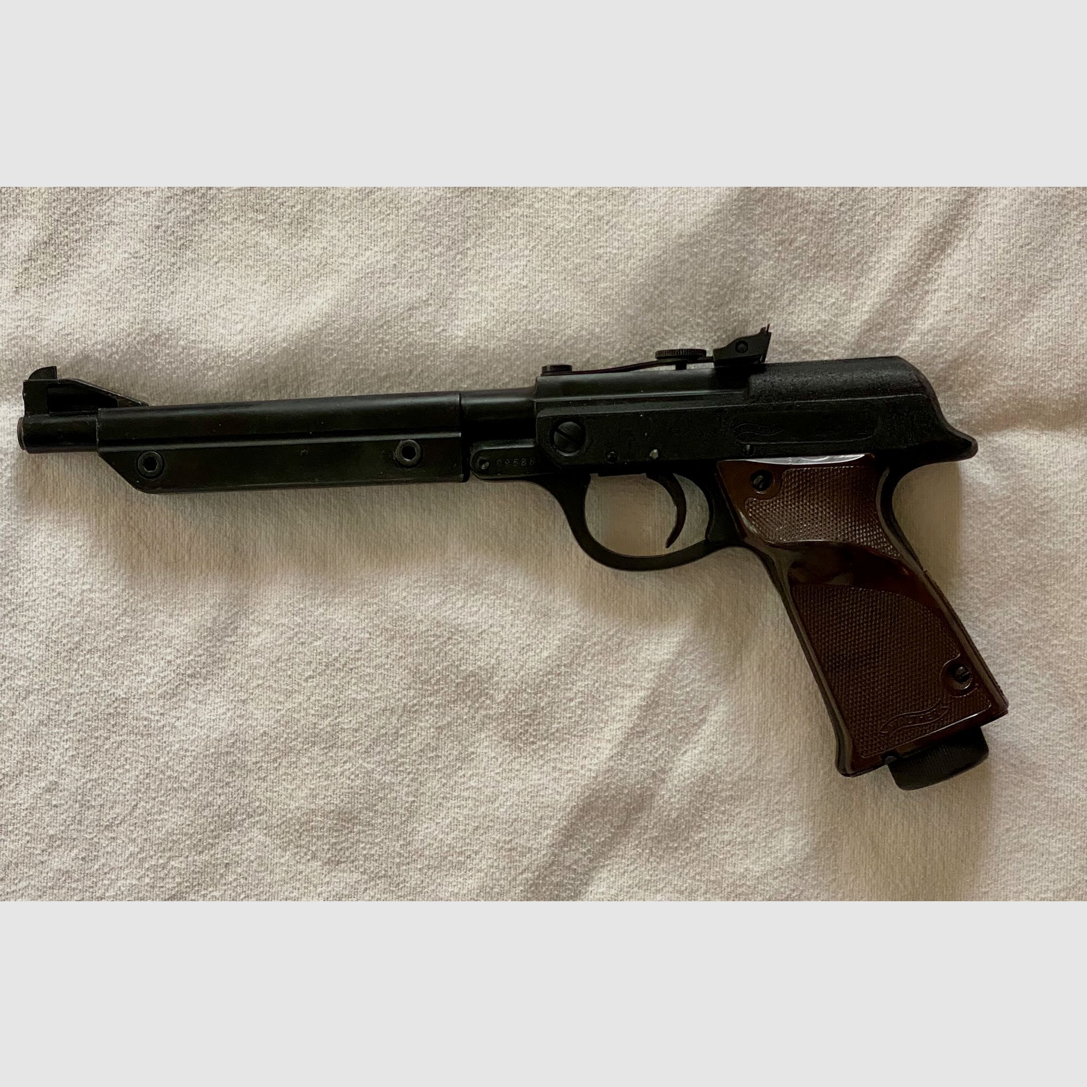 Walther LP 53  James Bond Goldfinger  mit Laufgewicht