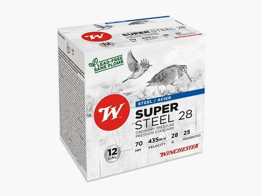 Winchester Super Steel 28 g Cal .12/70 - 25 pcs.