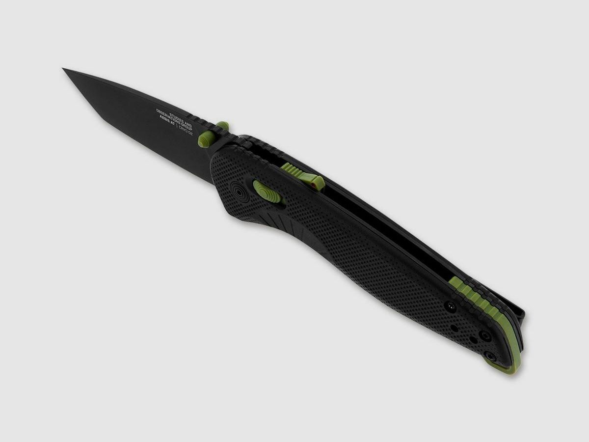 SOG Aegis AT Tanto Black assisted opening pocket knife, Bild 4 von 12