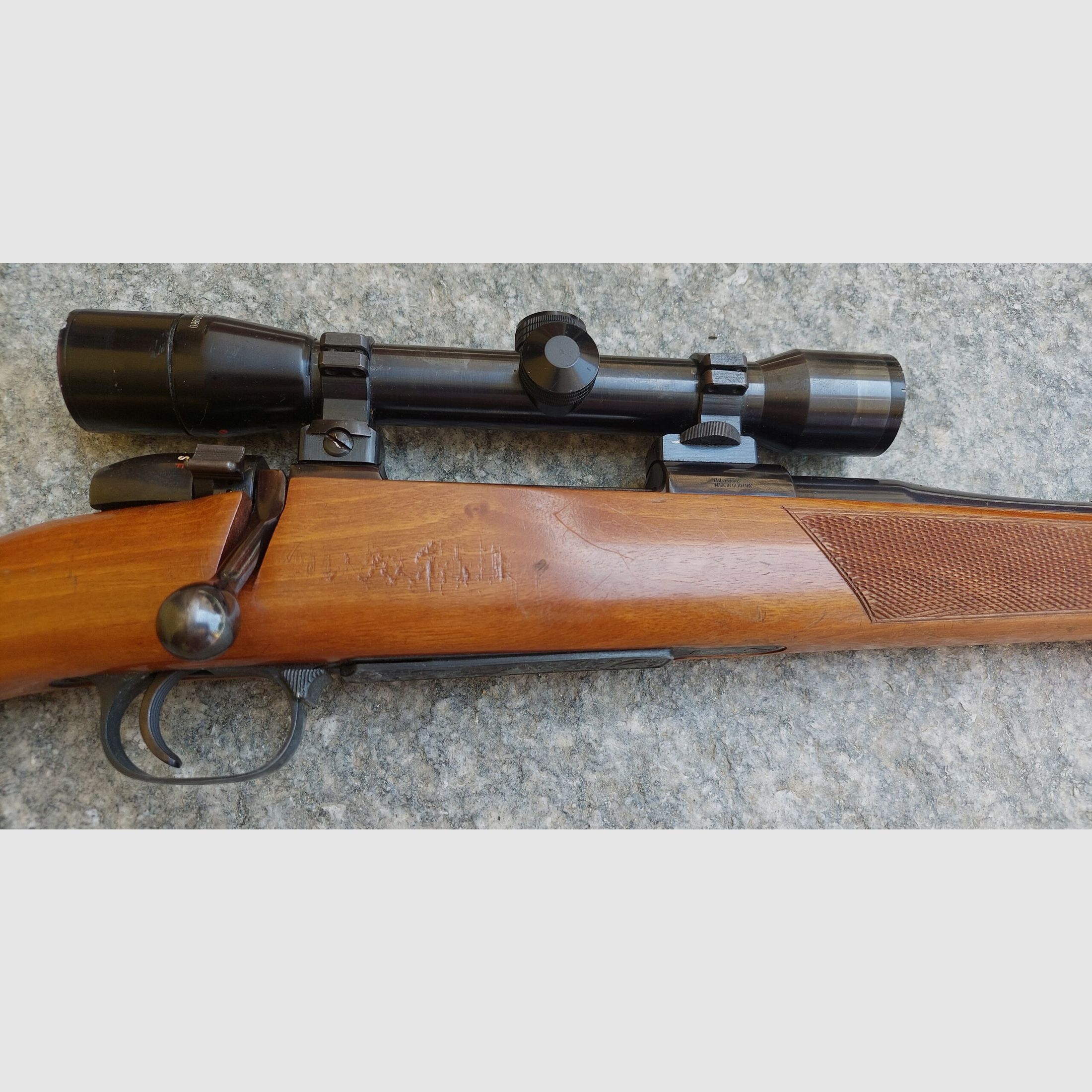 A 103 BÜCHSE MIT ZUGMAUL MAUSER MOD 2000 KAL. 270 WIN MIT KHALES OPTIK, Bild 6 von 7