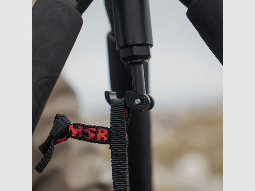 Spartan Precision Equipment Ascent Tripod™ Gen 2 Woodland mit Davros Pro Head™ und Trekkingstockgriffen