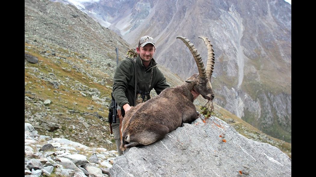 Steinbockjagd im Wallis Schweiz Ibex Hunt Switzerland Valais