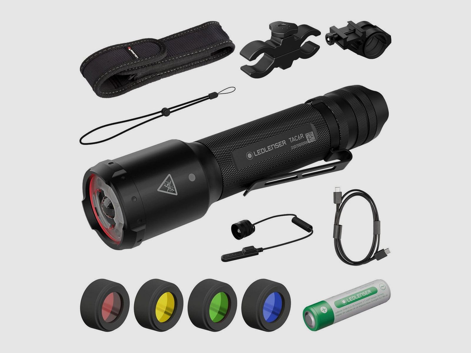 Ledlenser Tactical Outdoor Set TAC6R Flashlight
