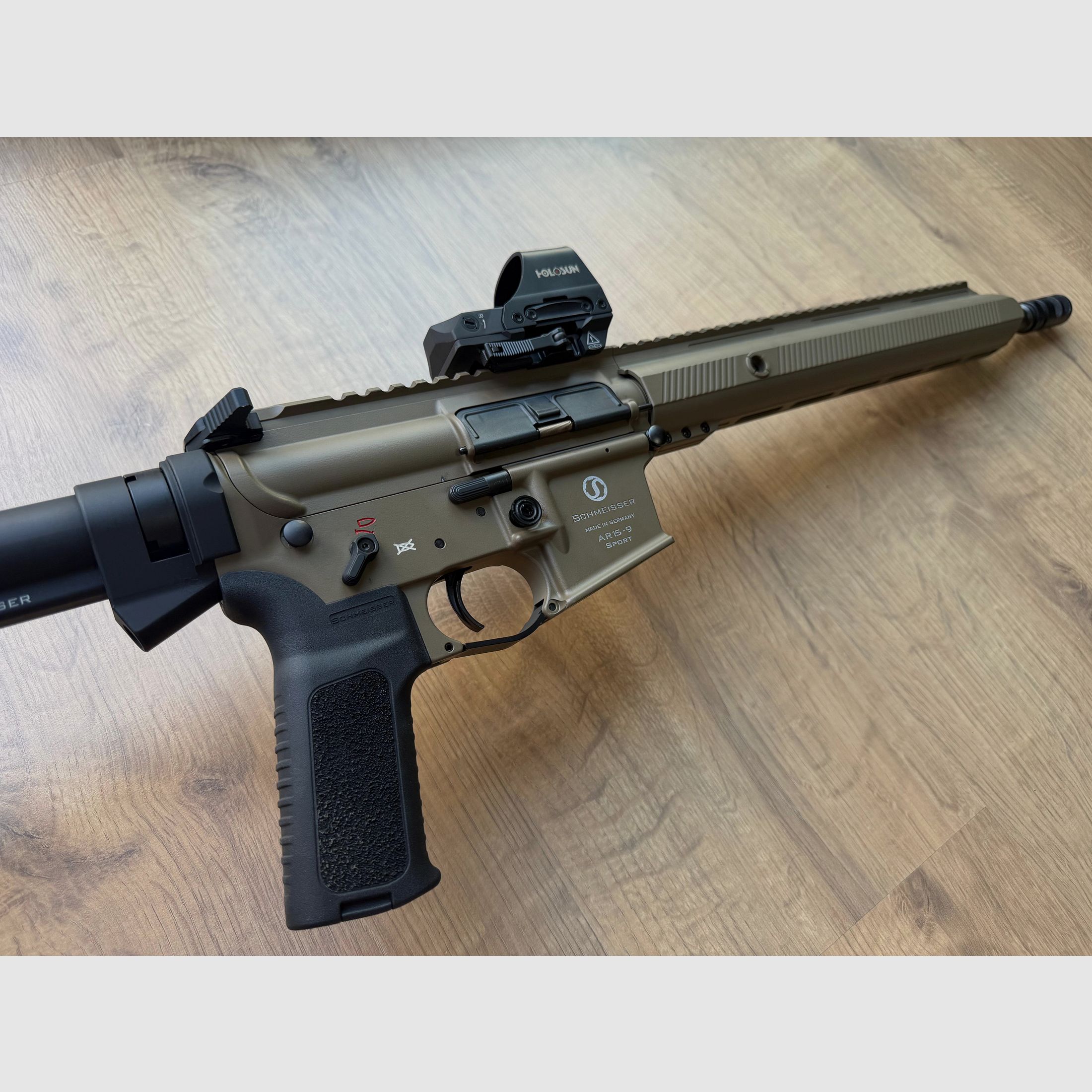 Schmeisser AR 15 - 9 // FDE // 14,5" // Sportivamente autorizzato