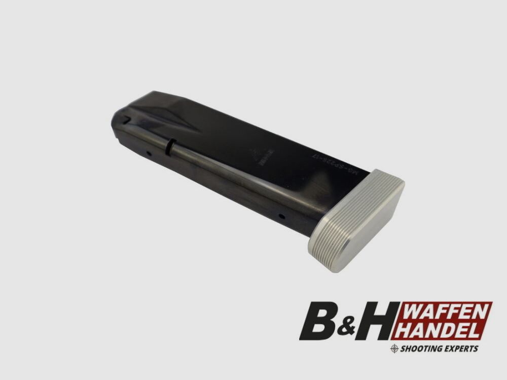 Mec-Gar magazine silver 19-round 9mm for Sig Sauer P226 (X-Five, X-Six, X-Short)