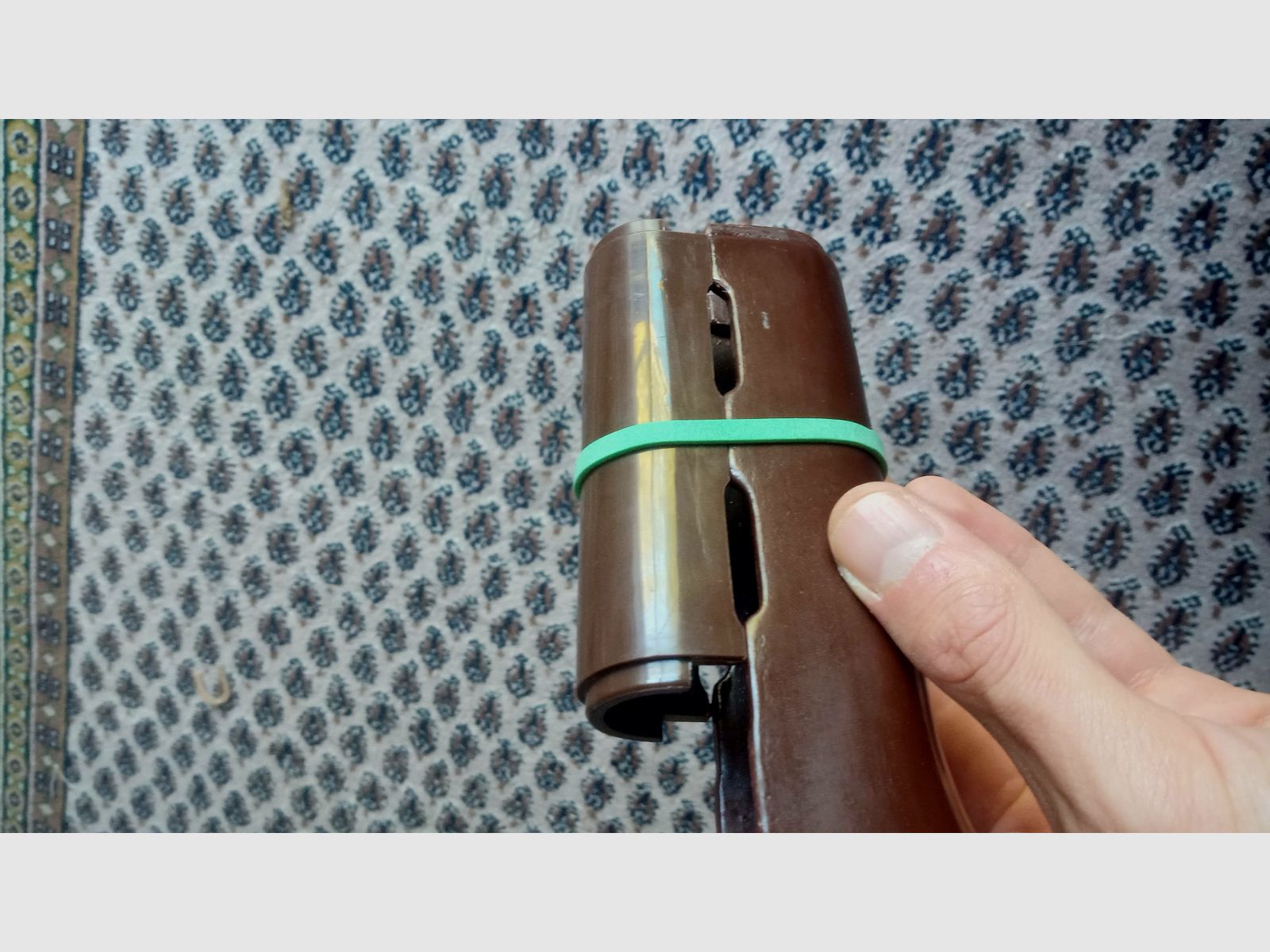 Protezione inferiore in Bakelite Type 56-2 e protezione superiore in plastica DDR // AK-47 / AKM / AK74 / Sino AK NEDI SDM
