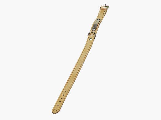 HALSBAND MIT NAMENSSCHILD 40 CM HELL