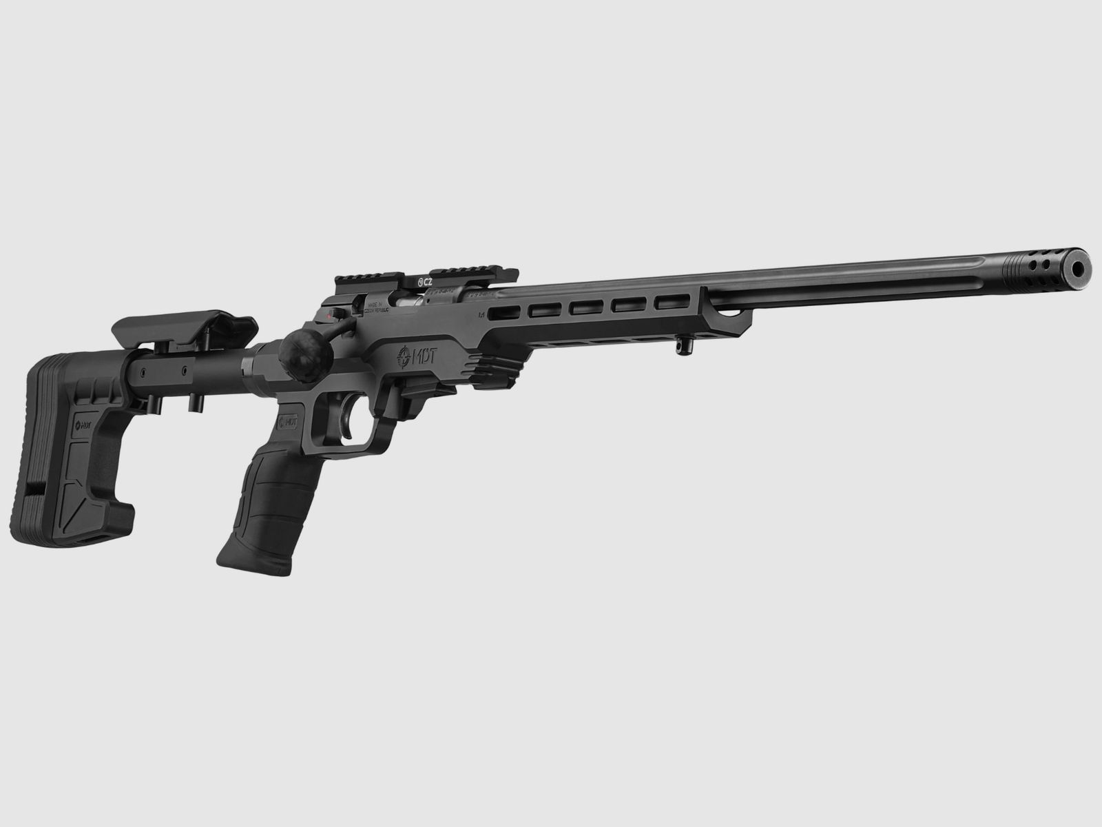 CZ 457 .22 lfb. MDT Chassis KK-Repetierbüchse 5 Schuß 52,5 cm LL