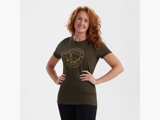 Lady Ella T-Shirt - Adventure Green – Kleidergröße Damen: 46