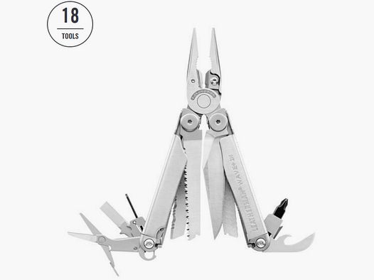 LEATHERMAN WAVE PLUS + 2H Tool 18 Werkzeuge wechselbarer Drahtschneider Zange, Säge Bit Diamantfeile