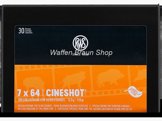 CINESHOT RWS 7X64 9,0G 30ER