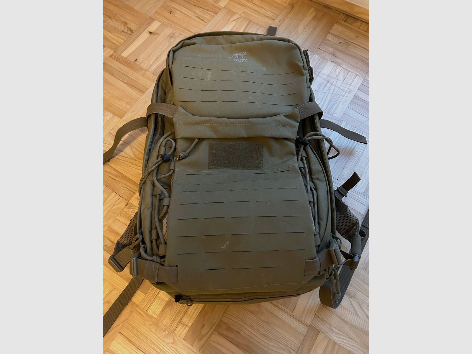 Tasmanian Tiger TT‑Radiopack – Coyote, leicht gebraucht