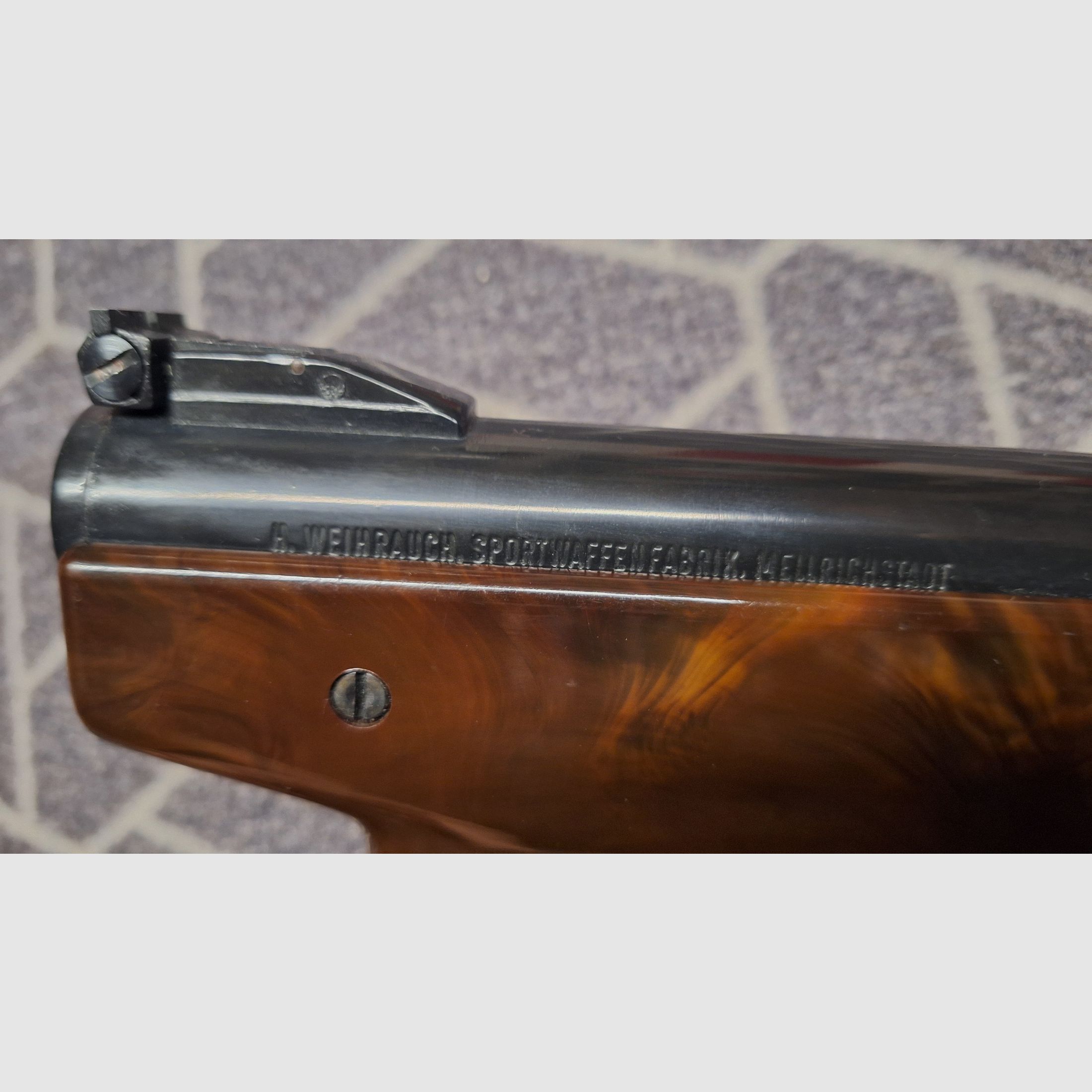 Weihrauch HW 70 pistolet à air comprimé 4,5 mm Diabolo