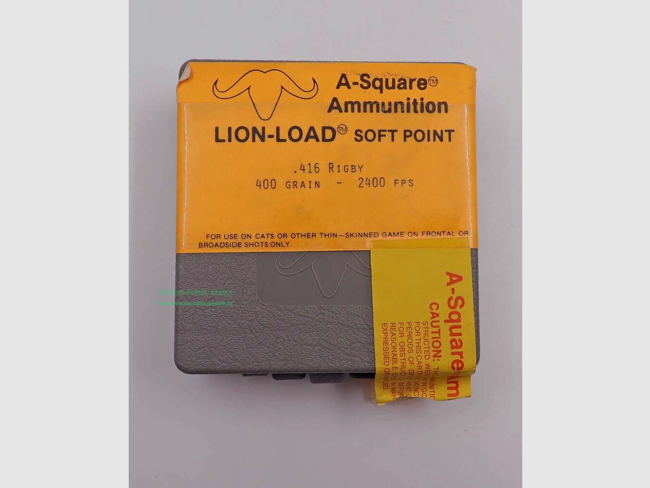 A-Square Munizioni per Fucili .416 Rigby
