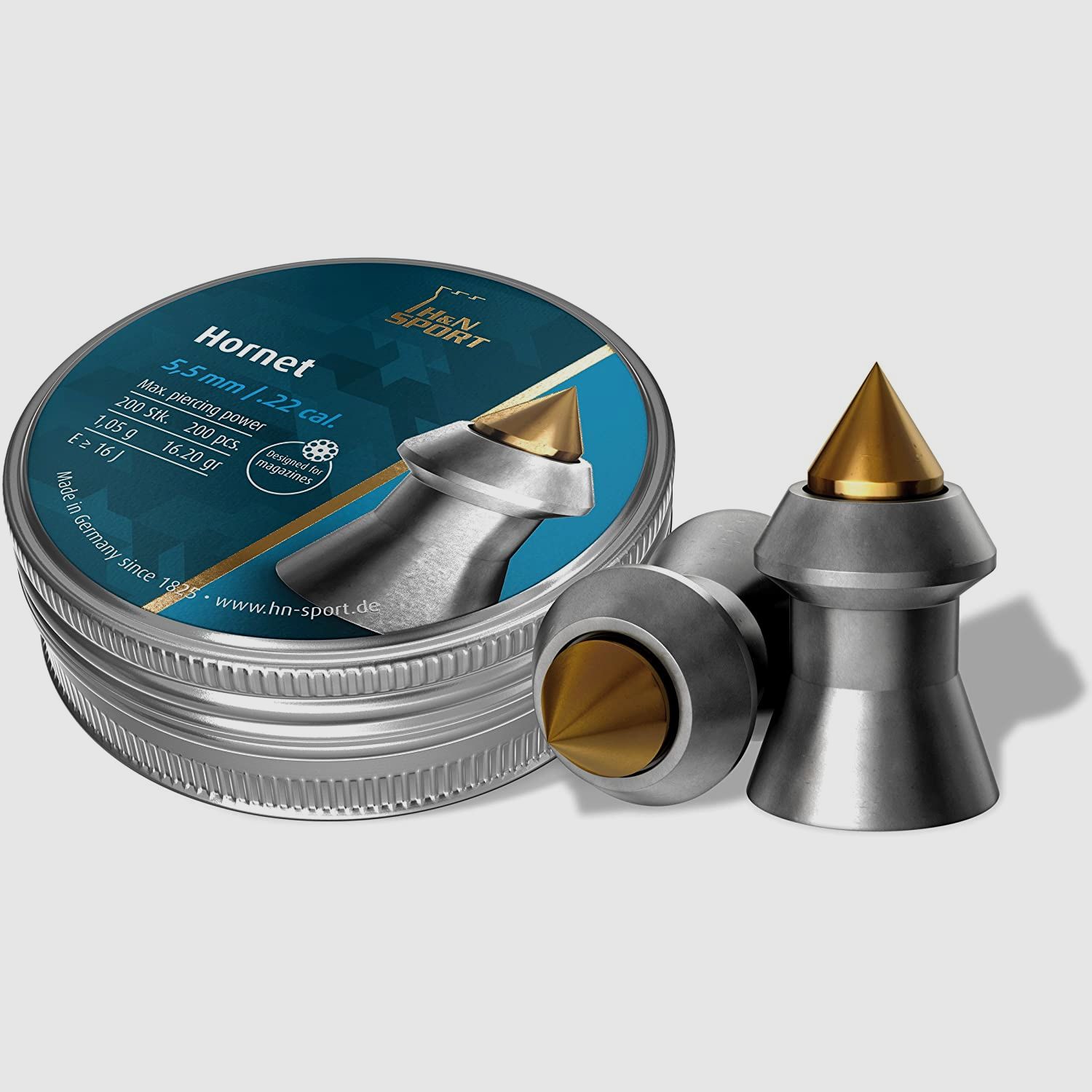 H&N DIABOLO HORNET BULLETS .22 200pcs.