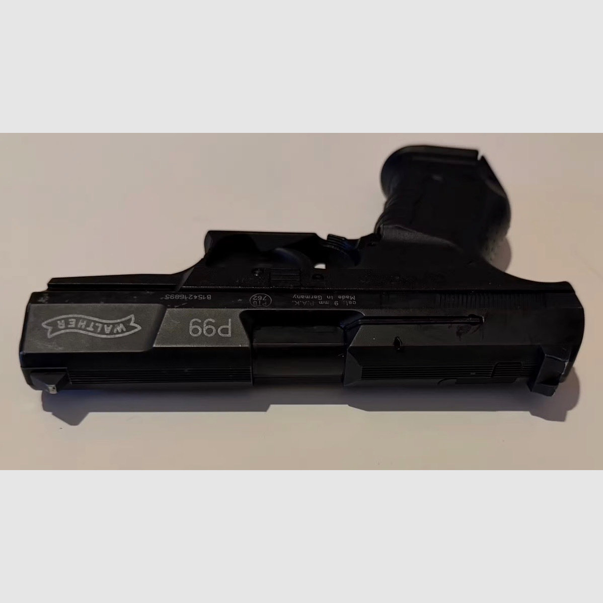 Walther P99 Schreckschuss Pistole 9mm P.A.K. schwarz