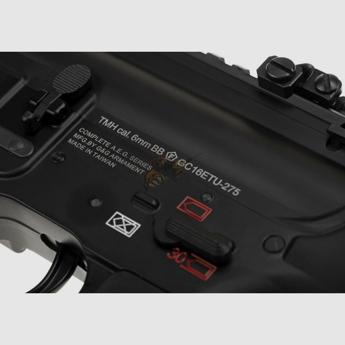 G&G GC18 MOD1 with ETU in Black Airsoft S-AEG free from 18
