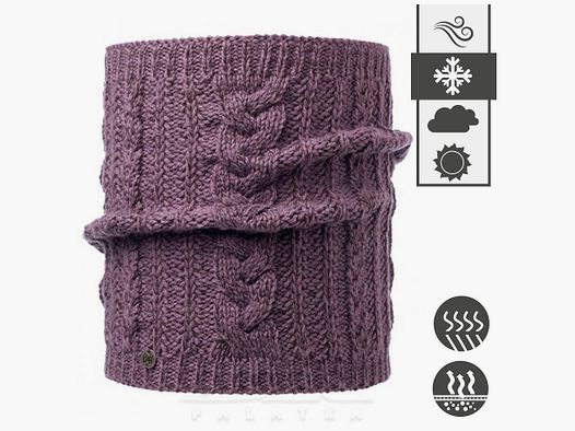 BUFF Knitted Neckwarmer Darla Purple