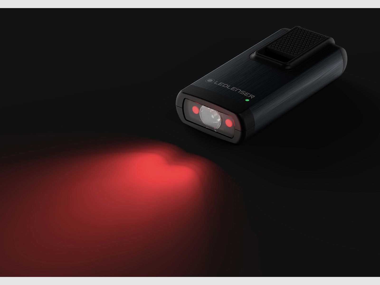 Ledlenser 502577 K6R Schlüsselleuchte 400 Lumen 80 Meter grau