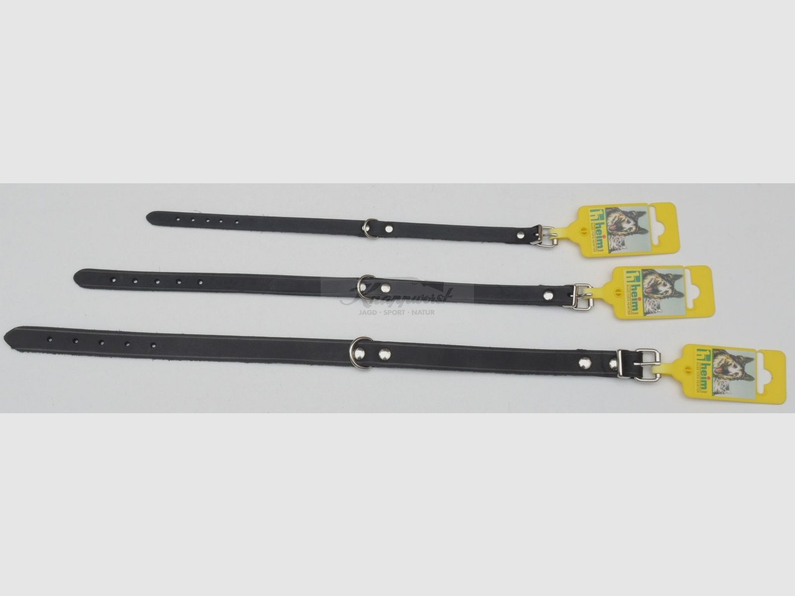 Halsband Soft genietet 16/40 schwarz