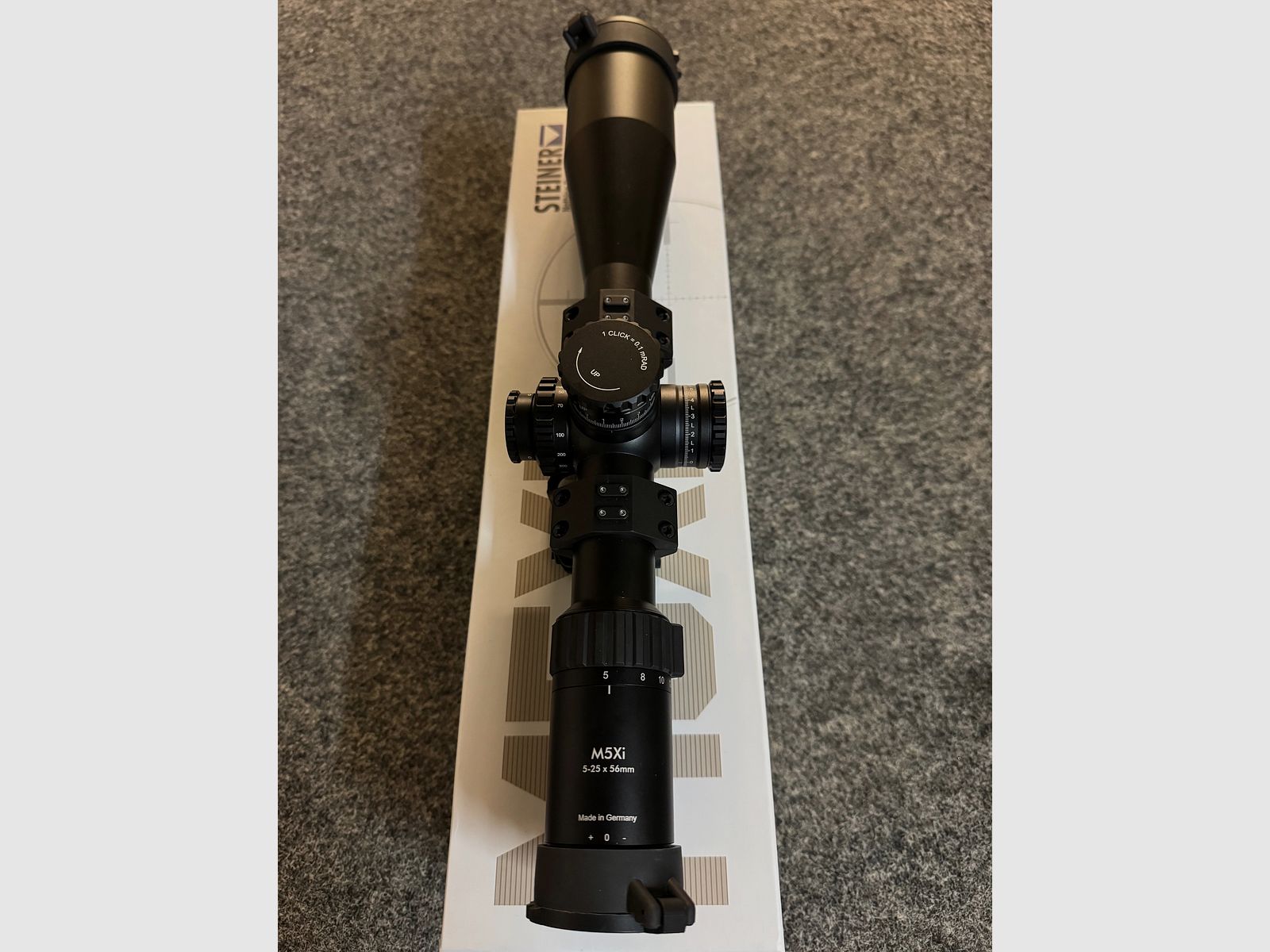 Steiner M5XI 5-25x56 including Recknagel mount
