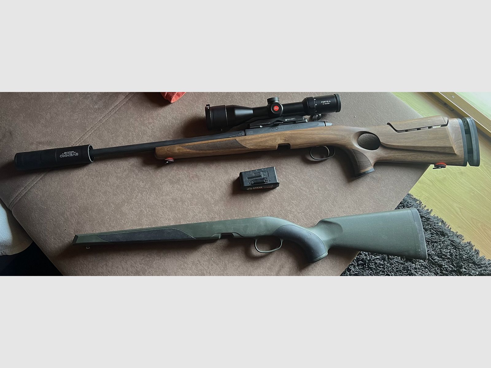 Steyr Mannlicher CL2  8x57 IS mit Leica Fortis 2-12x50i