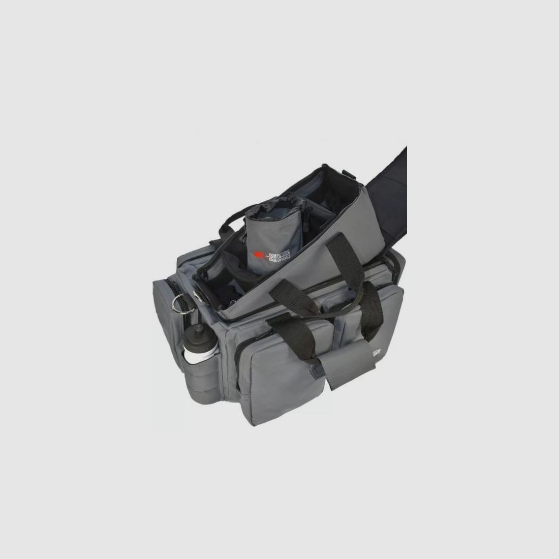 CED Schießsporttasche Range Bag XL f. 5 Pistolen 56x35x28cm  grau