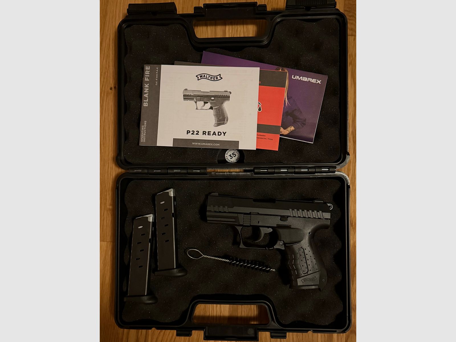 Umarex Walther P22 Ready pistola a salve – mai usata – PTB - 2. caricatore