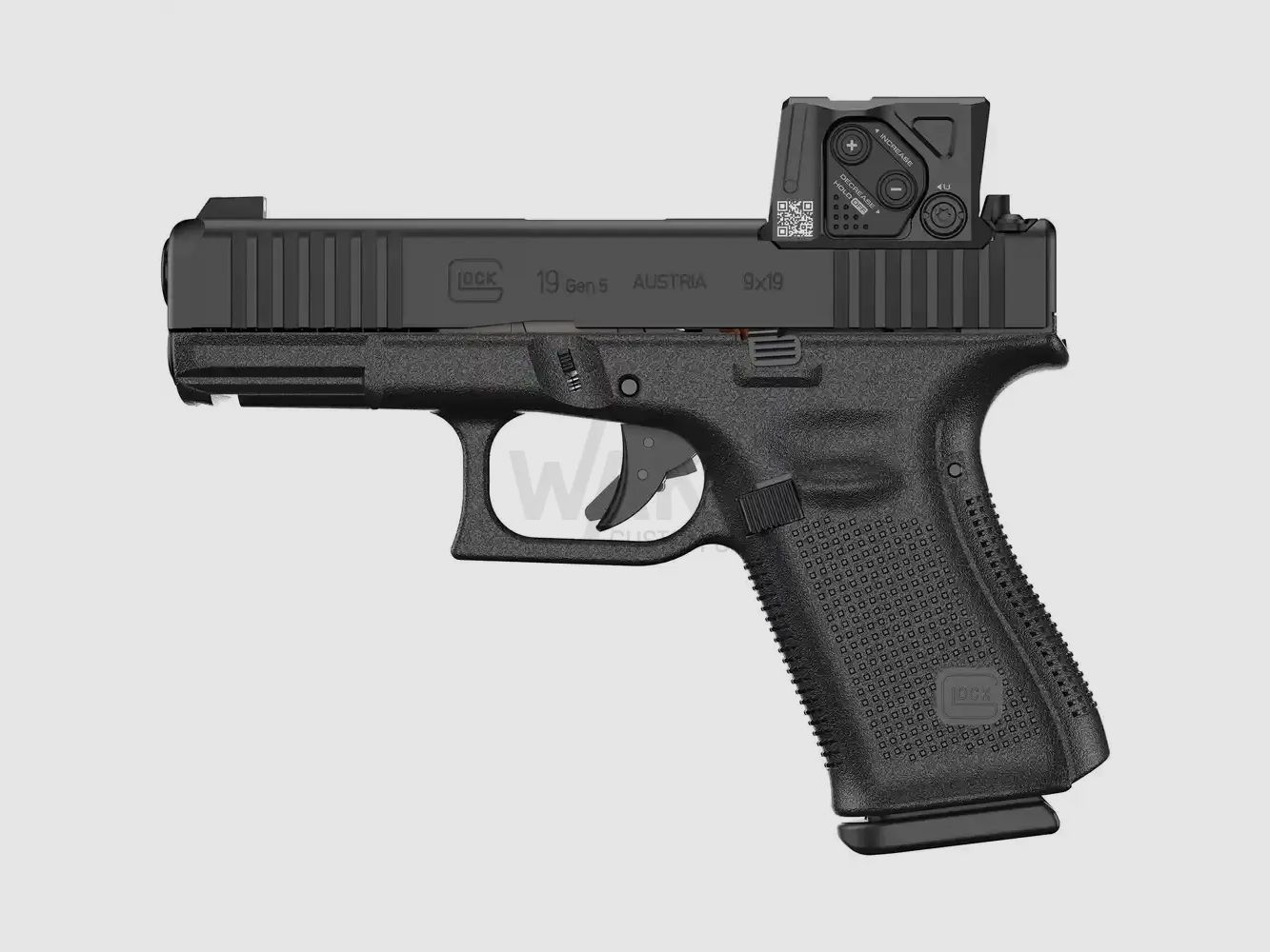 Pistolet Glock 19 Gen5 MOS/FS A-CUT™ Combo