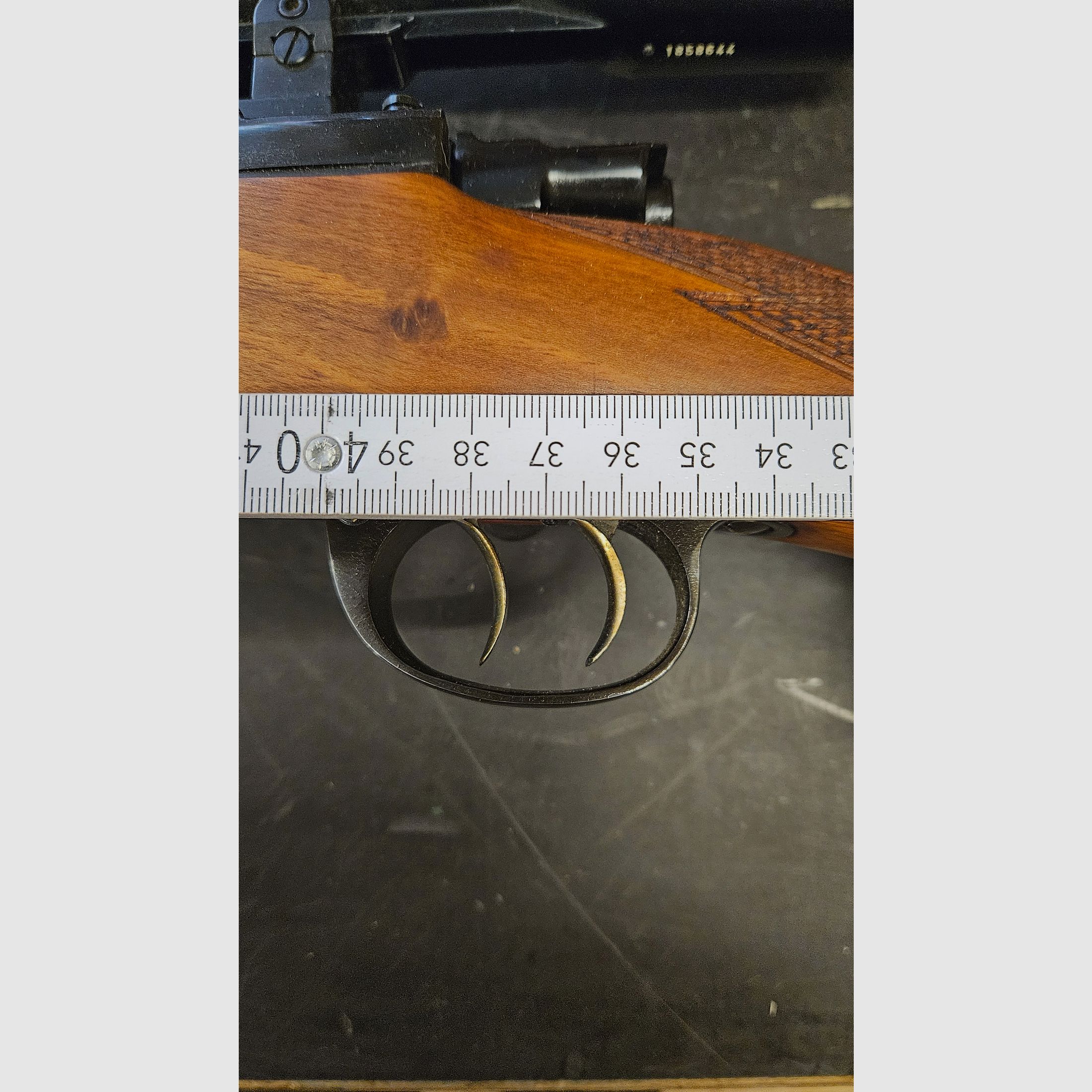 Zastava 98er in 7x64 with Zeiss scope in 6x42