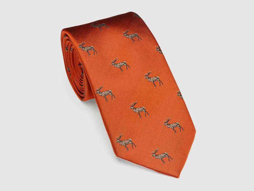 Laksen Deer Tie, orange