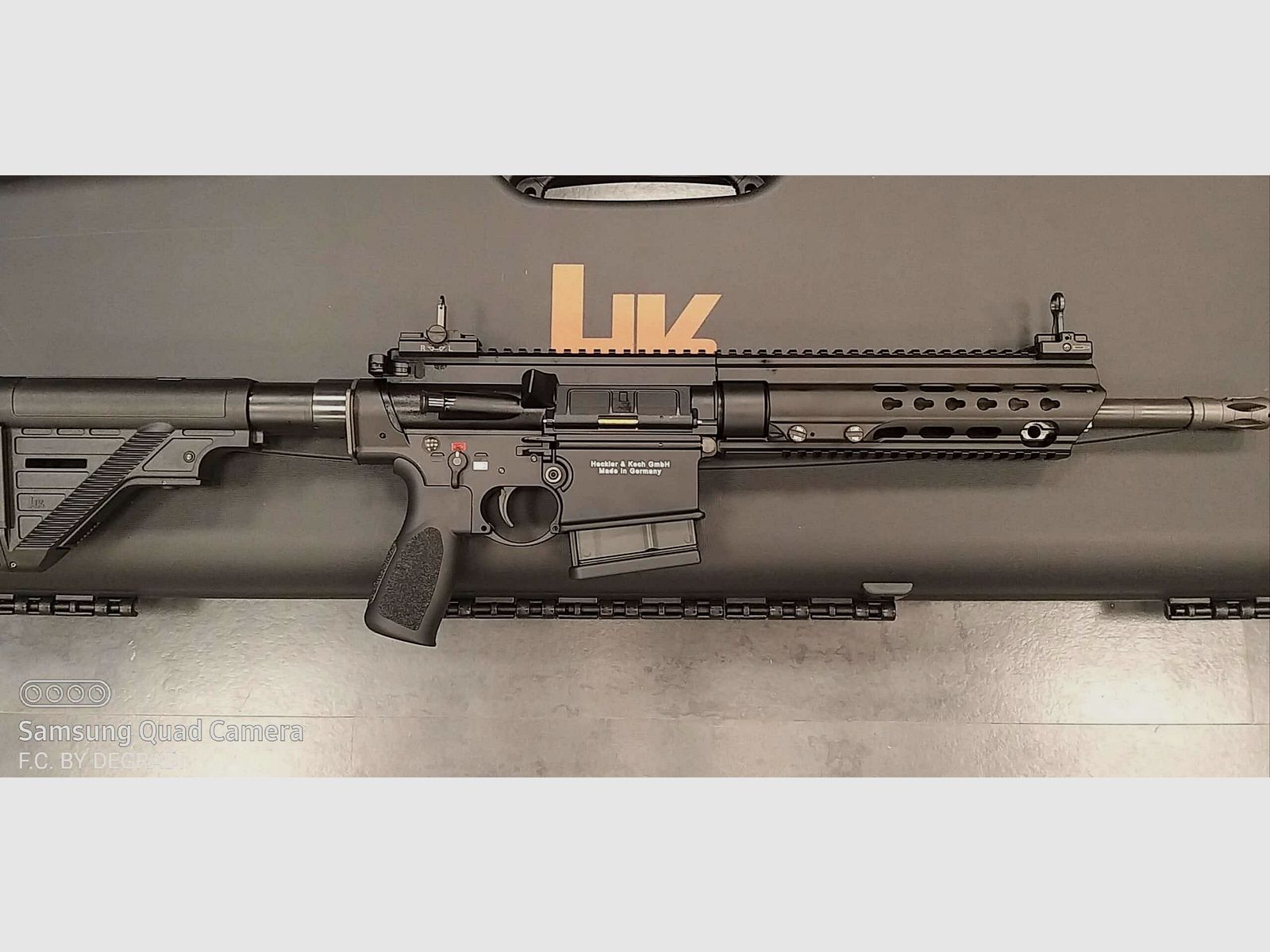 HECKLER & KOCH MR308 A3 CZARNY, zdjęcie 3 z 4