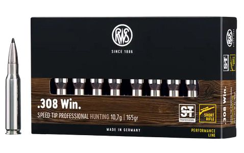 RWS .308 Win. Speed Tip Pro Short Rifle 10,7g/165grs.