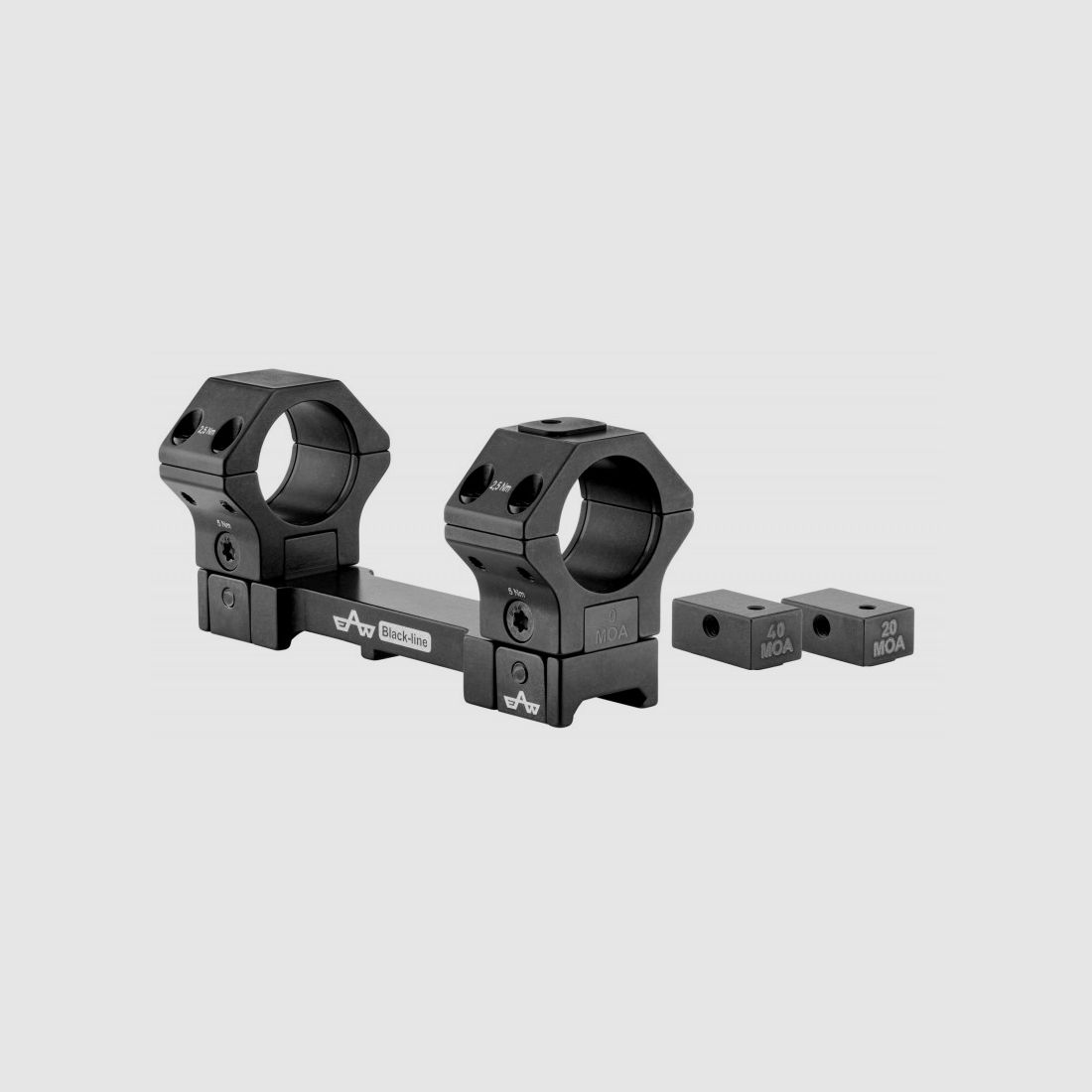 EAW Monobloc verstellbar auf 0, 20 oder 40 MOA