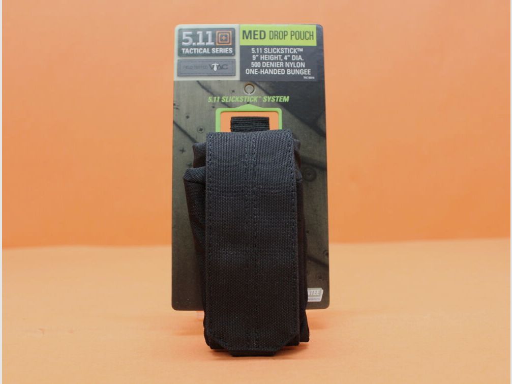 5.11 Drop Pouch Medium (58702) 019 Zwart: Vouwbare Vangtas