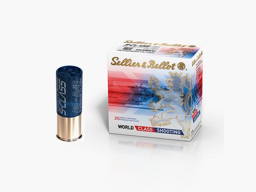 Sellier & Bellot Shotgun Ammunition 12/70 28g 2.25mm S-Class