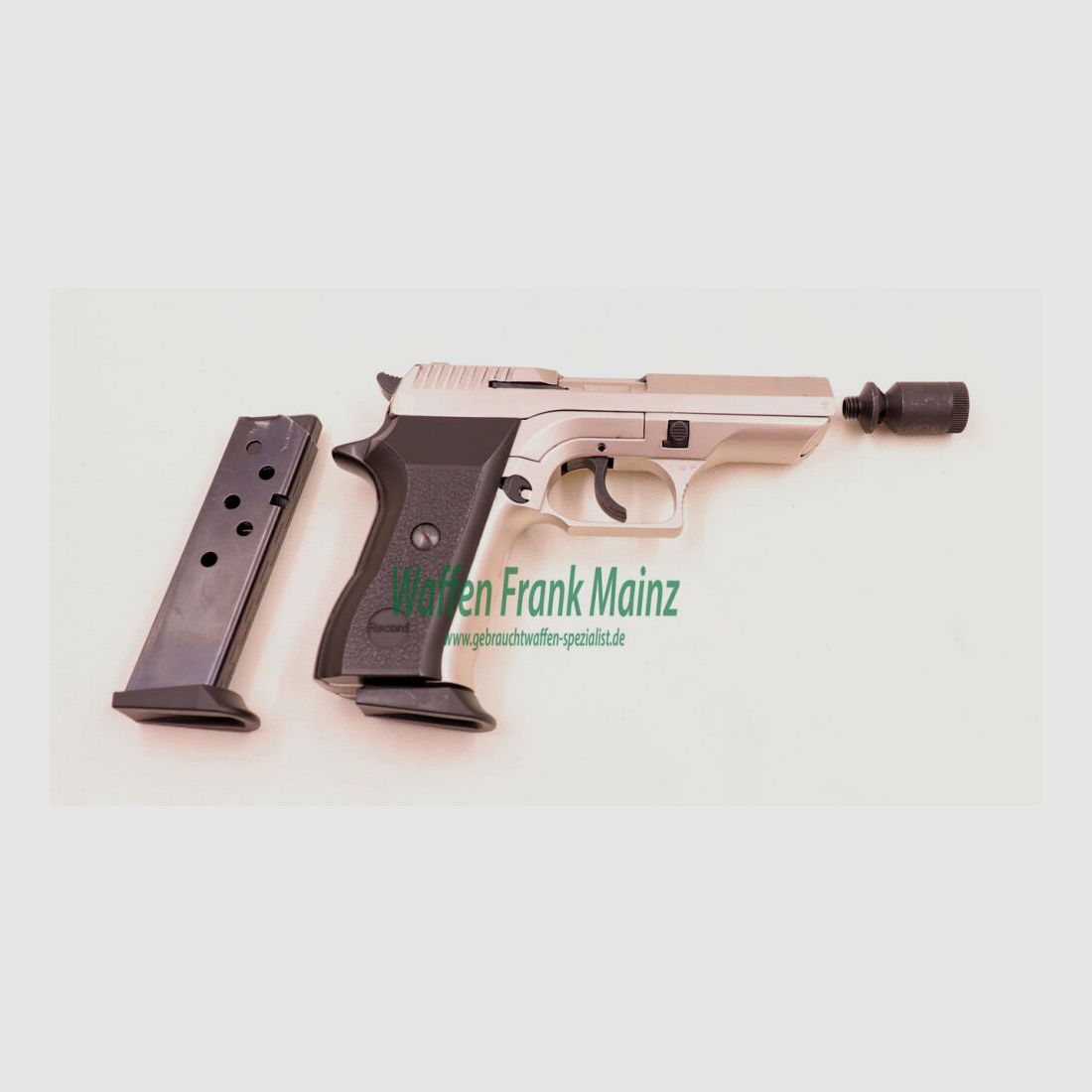 Record, Deutschland COP vernickelt 9mm P.A.K.