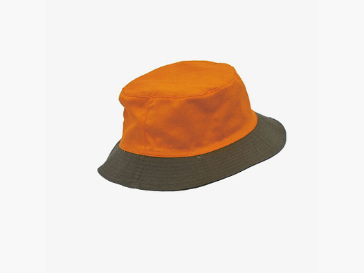 Lodenhut Herren Wendehut Oliv/Orange